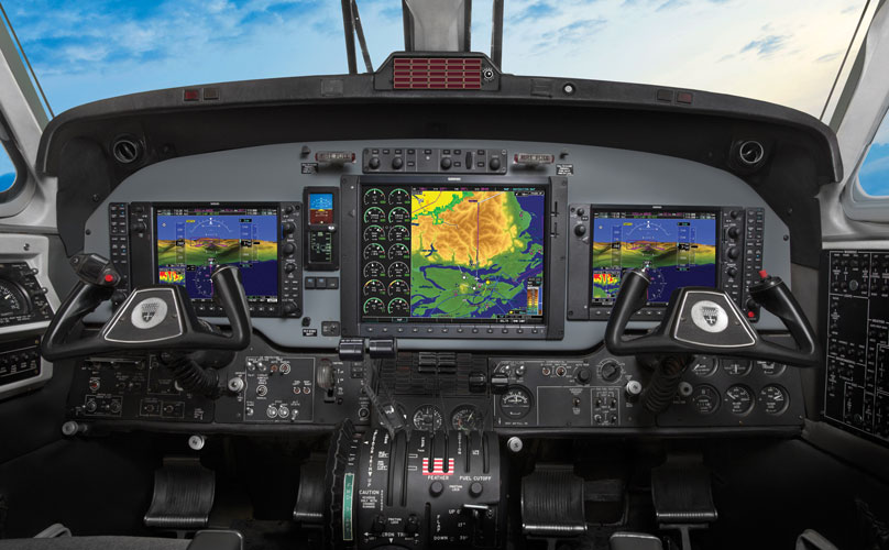 SAM Install AMI Aviation Services Beechcraft Beech 1900D Panel